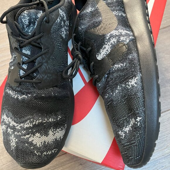 Nike Roshe One KJCRD Men's Running Shoe. Sz10 Grey/Black - Picture 4 of 6